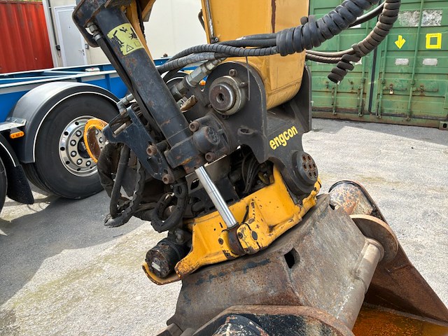 2017 caterpillar m314f banden graafmachine - afbeelding 10 van  44