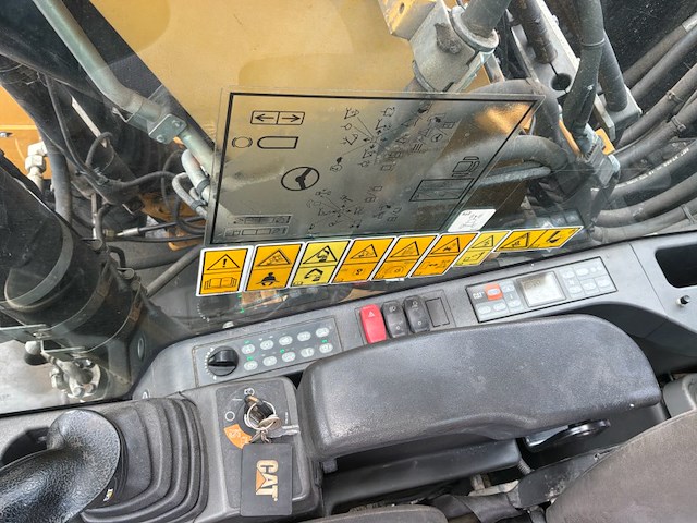 2017 caterpillar m314f banden graafmachine - afbeelding 28 van  44