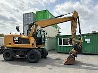 2017 caterpillar m314f banden graafmachine - afbeelding 43 van  44