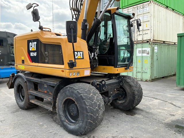 2017 caterpillar m314f banden graafmachine - afbeelding 44 van  44