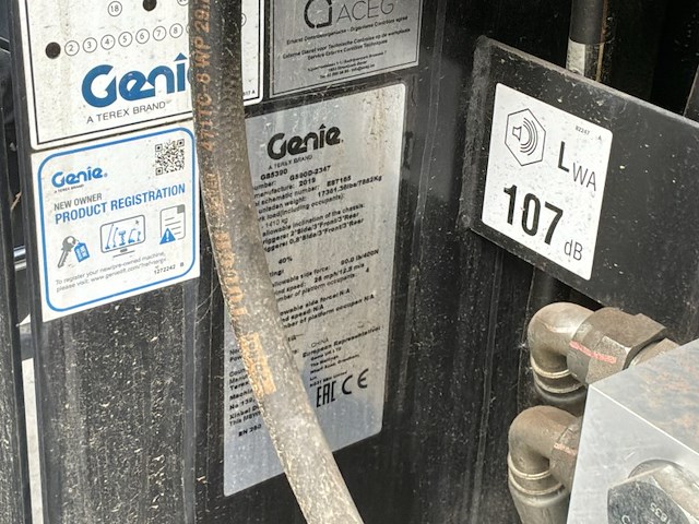 2019 genie gs5390 schaarlift - afbeelding 13 van  25