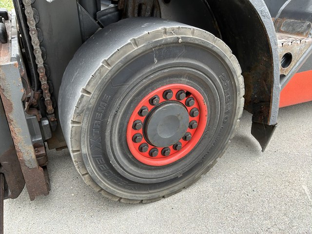2019 linde h25 evo heftruck met balenklem - afbeelding 11 van  35