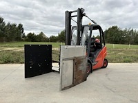 2019 linde h25 evo heftruck met balenklem
