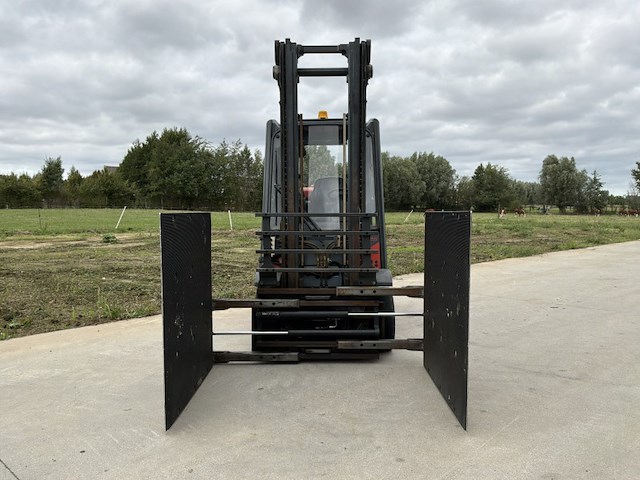 2019 linde h25 evo heftruck met balenklem - afbeelding 12 van  35
