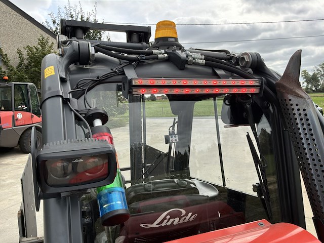 2019 linde h25 evo heftruck met balenklem - afbeelding 24 van  35
