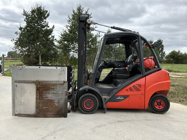 2019 linde h25 evo heftruck met balenklem - afbeelding 34 van  35