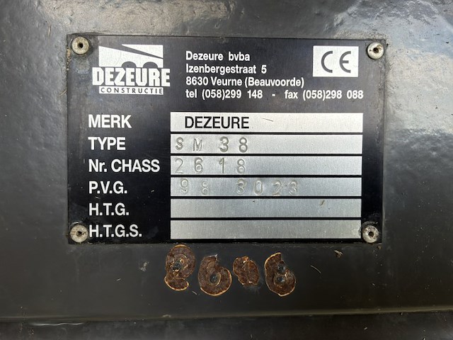 2020 dezeure sm38 silagewagen - afbeelding 28 van  34