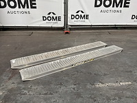 Aluminium oprijplaten (ongebruikt) (2x)