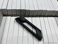 Compleet glazen schuifdeursysteem 4 deurs, veiligheidsglas 10 mm, 3750 mm breed, 4 stuks deuren 960 mm 2400 mm hoog, antraciet lichtgrijs ral 7016 — foto 10