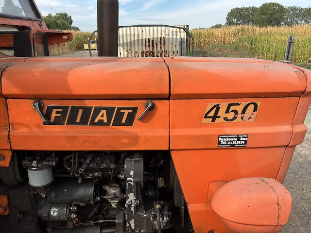 Fiat 450/6 oldtimer tractor - afbeelding 9 van  27