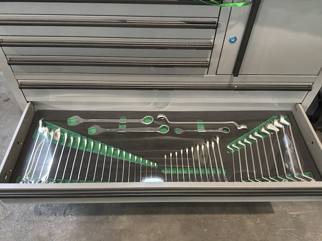 Jungwille jw48xxl black edition 272-delige gereedschapswagen (ongebruikt) - afbeelding 3 van  13