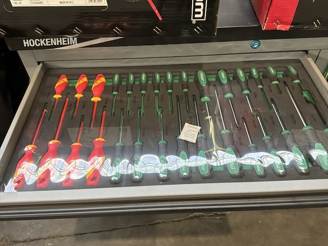 Jungwille jw48xxl black edition 272-delige gereedschapswagen (ongebruikt) - afbeelding 10 van  13