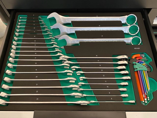 Stahlgruppe sg23 professionele gevulde gereedschapswagen - afbeelding 9 van  42
