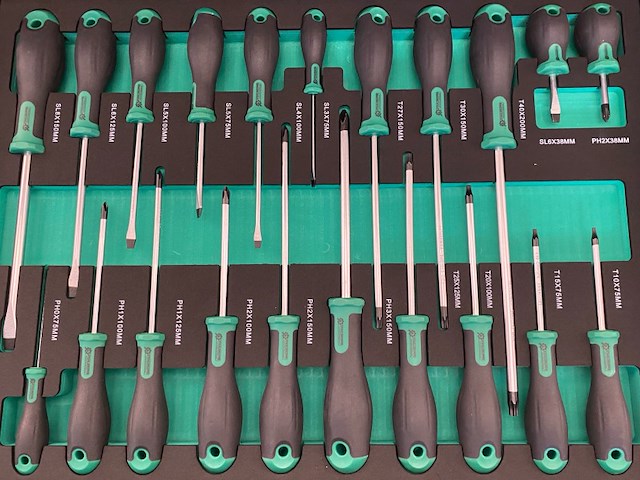 Stahlgruppe sg23 professionele gevulde gereedschapswagen - afbeelding 14 van  42