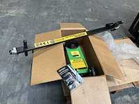 Stahlzet heavy duty pneumatische/hydraulische garagekrik (ongebruikt)